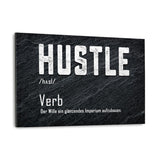 Definition des Hustles - Alu-Dibond Bild - Hustling Sharks