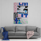 LIVE IT - Mockup mit Hintergrund - Hustling Sharks
