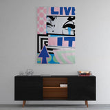 LIVE IT - Mockup mit Hintergrund - Hustling Sharks