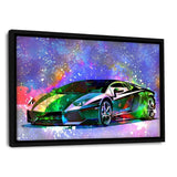 The Beasts - Leinwandbild mit Schattenfuge "schwarz" - Hustling Sharks