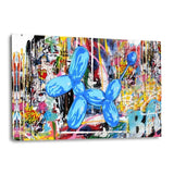 Leinwandbild - BALLOON DOG - Hustling Sharks