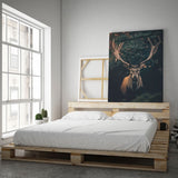 Moody Deer - Alu-Dibond Bild