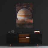 Leinwandbild mit Hintergrund 2 - ETHER SPACE - Hustling Sharks