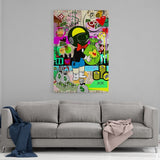 Leinwandbild mit Hintergrund 2 - MILLIONAIRE LOVE - Hustling Sharks