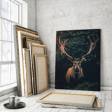 Moody Deer - Alu-Dibond Bild