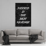 Leinwandbild mit Hintergrund 2 - SUCCESS - Hustling Sharks