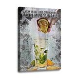 DIE LIMONADE DEINES LEBENS! - Leinwandbild - Hustling Sharks