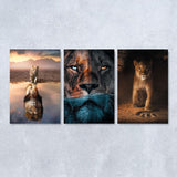 Lion-Bundle | Mockup mit Hintergrund - grau | Hustling Sharks