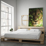 Lion Portrait - Mockup mit Hintergrund - Hustling Sharks