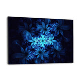 Luminous Flowers - Alu-Dibond Bild - Hustling Sharks