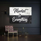 MINDSET IS EVERYTHING - Mockup mit Hintergrund 2 - Hustling Sharks