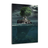 Magic Tree - Alu-Dibond Bild - Hustling Sharks