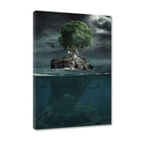 Magic Tree - Leinwandbild - Hustling Sharks