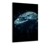 Magical Eagle - Leinwandbild mit Schattenfuge "weiß"