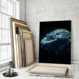Magical Eagle - Leinwandbild mit Schattenfuge "schwarz"