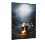 Magical Panda - Alu-Dibond Bild - Hustling Sharks