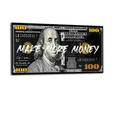 MAKE MORE MONEY - Plexiglasbild - Hustling Sharks