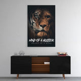 Mind of a Hustler - Mockup mit Hintergrund - Hustling Sharks