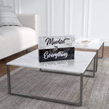 Mindset is Everything - Acrylglasblock 30x20 mit Hintergrund - Hustling Sharks