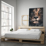 Mysterious Lioness - Mockup mit Hintergrund 1 - Hustling Sharks