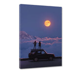 Moonlight 1 - Leinwandbild - Hustling Sharks
