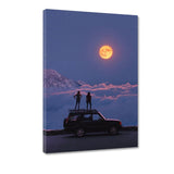 Moonlight 1 - Leinwandbild - Hustling Sharks