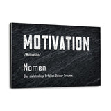 Definition der Motivation - Plexiglasbild - Hustling Sharks