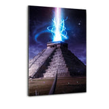 Mystical Lights - Plexiglasbild - Hustling Sharks