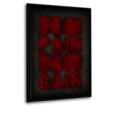 No Pain no Gain #2 - Plexiglas - Hustling Sharks