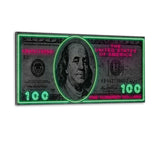 NEON BENJAMIN - Plexiglasbild - Hustling Sharks