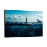 New York Underwater - Alu-Dibond Bild - Hustling Sharks