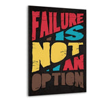 NO FAILURE - Alu-Dibond Bild - Hustling Sharks