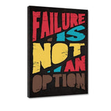 NO FAILURE - Leinwandbild - Hustling Sharks