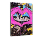 ONE LOVE - Plexiglasbild - Hustling Sharks