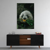 Goldener Panda - Mockup mit Hintergrund - Hustling Sharks