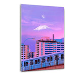Pastel City - Plexiglasbild - Hustling Sharks