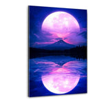 Pink Moon - Plexiglasbild - Hustling Sharks
