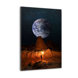 Plexiglasbild - LOOK - Hustling Sharks