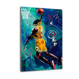 Plexiglasbild - THE BALLER - Hustling Sharks