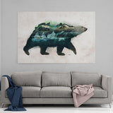 Polarbear World - Mockup mit Hintergrund 1 - Hustling Sharks