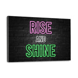 RISE AND SHINE - Plexiglasbild - Hustling Sharks