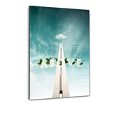 RISE - Plexiglasbild - Hustling Sharks