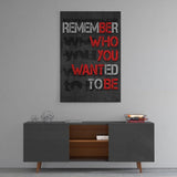 BE WHO YOU WANT BE - Mockup mit Hintergrund 2 - Hustling Sharks