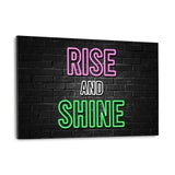 RISE AND SHINE - Alu-Dibond Bild - Hustling Sharks