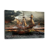 Entdecke neue Ozeane - Alu-Dibond Bild - Hustling Sharks