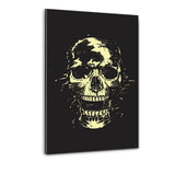 Scream Gold - Plexiglasbild - Hustling Sharks