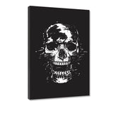 Scream Silber - Leinwandbild - Hustling Sharks