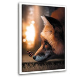 See The Beauty - Leinwandbild mit Schattenfuge "weiß" - Hustling Sharks