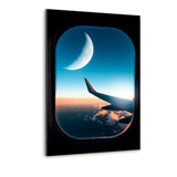 See The Moon- Alu-Dibond Bild - Hustling Sharks