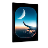See The Moon- Leinwandbild - Hustling Sharks